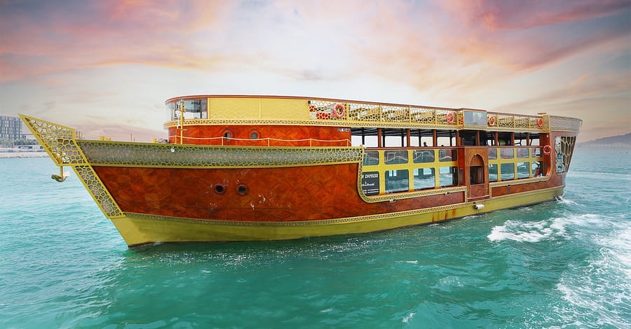 Megayacht Cruise With Dinner Dubai restaurants Shop Online at Dubai Trades 2