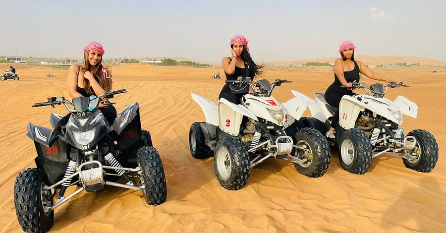 Desert Safari Options With Dinner Live Entertainment W/W/O Quad Ride Dubai activities Shop Online at Dubai Trades 2