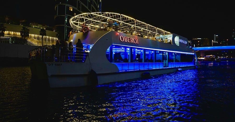 Marina Dinner Cruise On A Luxury Yacht Dubai restaurants Shop Online at Dubai Trades 2