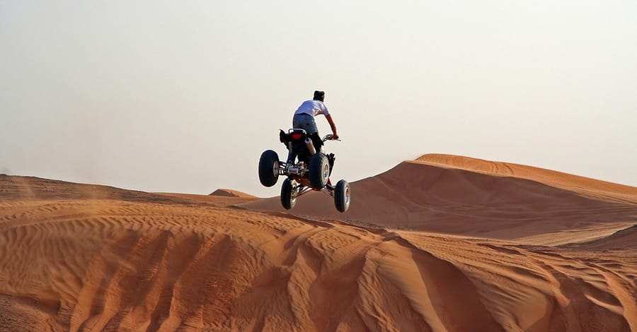 Desert Safari With Quad Biking Dubai package Shop Online at Dubai Trades 2