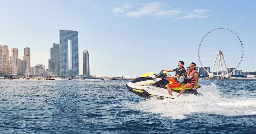 Up To 35% Off On Jet Ski At Laama Yachts Dubai activities Shop Online at Dubai Trades 2