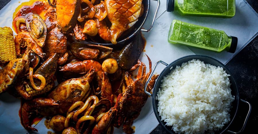 All You Can Eat Seafood Menu For One Child Or Up To Four Adults Dubai restaurants Shop Online at Dubai Trades 2