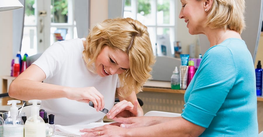 Classic Or Gelish Manicure Or/& Pedicure, Nail Extensions, Or Poly Gel Dubai other Shop Online at Dubai Trades 2