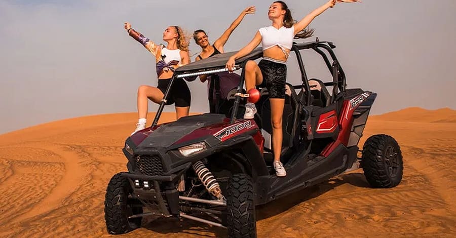 Exciting Polaris Rzr Dune Buggy Adventure Open Desert Tour Sharjah & N. Emirates activities Shop Online at Dubai Trades 2