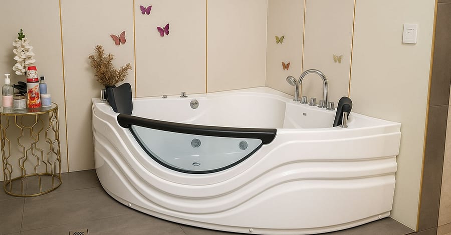 Revitalise With Relaxing Hot Tub With Optional Full Body Spa Treatment Abu Dhabi other Shop Online at Dubai Trades 2