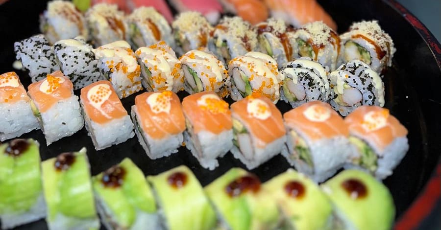32, 24 Or 40 Pieces Sushi (Tempura, California, Dynamite And More) Sharjah & N. Emirates restaurants Shop Online at Dubai Trades 2