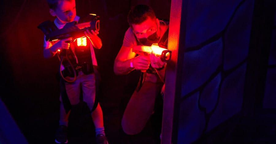 Indoor Laser Tag Experience At Tr88house @Bluewaters Island Dubai activities Shop Online at Dubai Trades 2