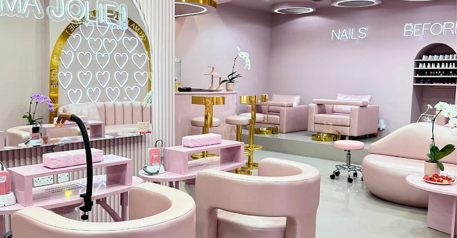 Mani-Pedi, Gelish Mani & Pedi, Or Acrylic Extensions W/ Gel Polish Dubai other Shop Online at Dubai Trades 2