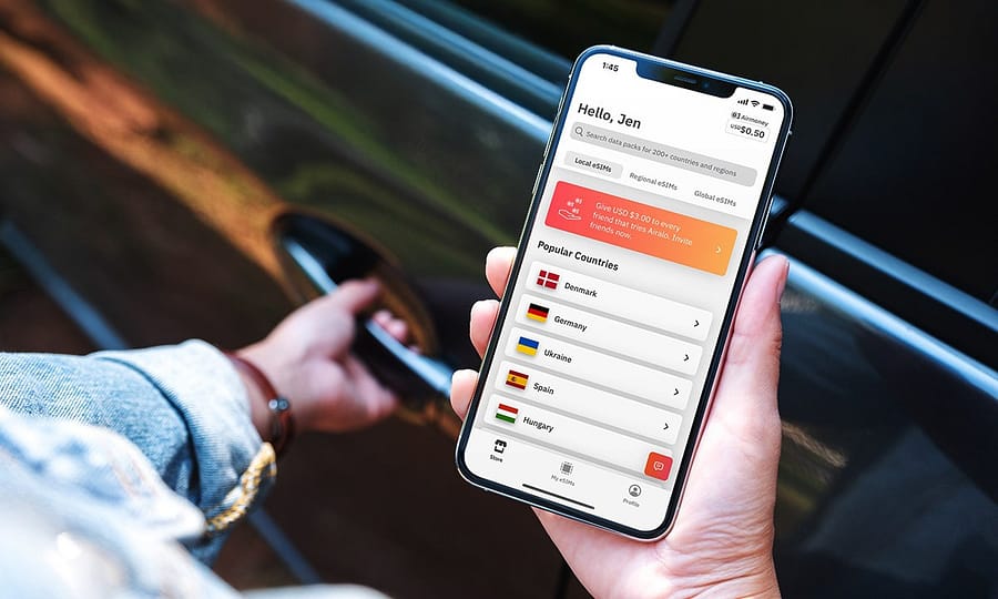 Airalo Global Esim With Global Airmoney Credit (Calls & Data) National Deal other Shop Online at Dubai Trades 2