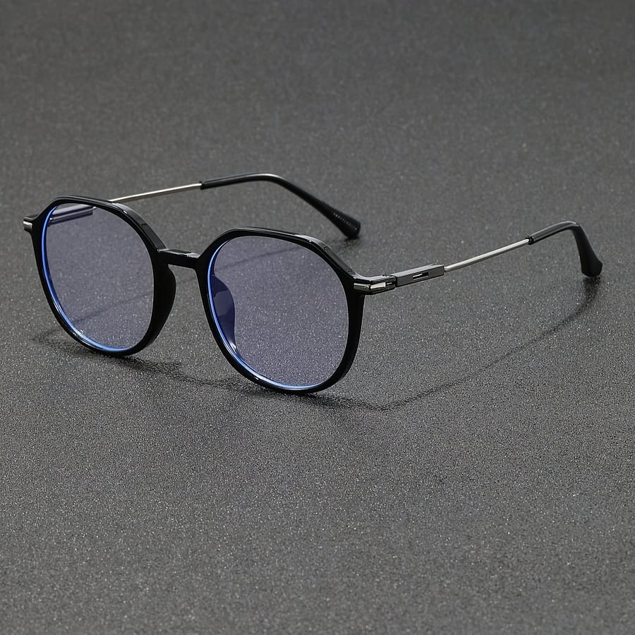1 Pair Men’s Geometric Irregular College Style Decorative Clear Lens Glasses, Lightweight & , Daily Use, Casual Fashion Glasses|sleek Eyewear|lightweight Glasses Accessories Shop Online at Dubai Trades 2