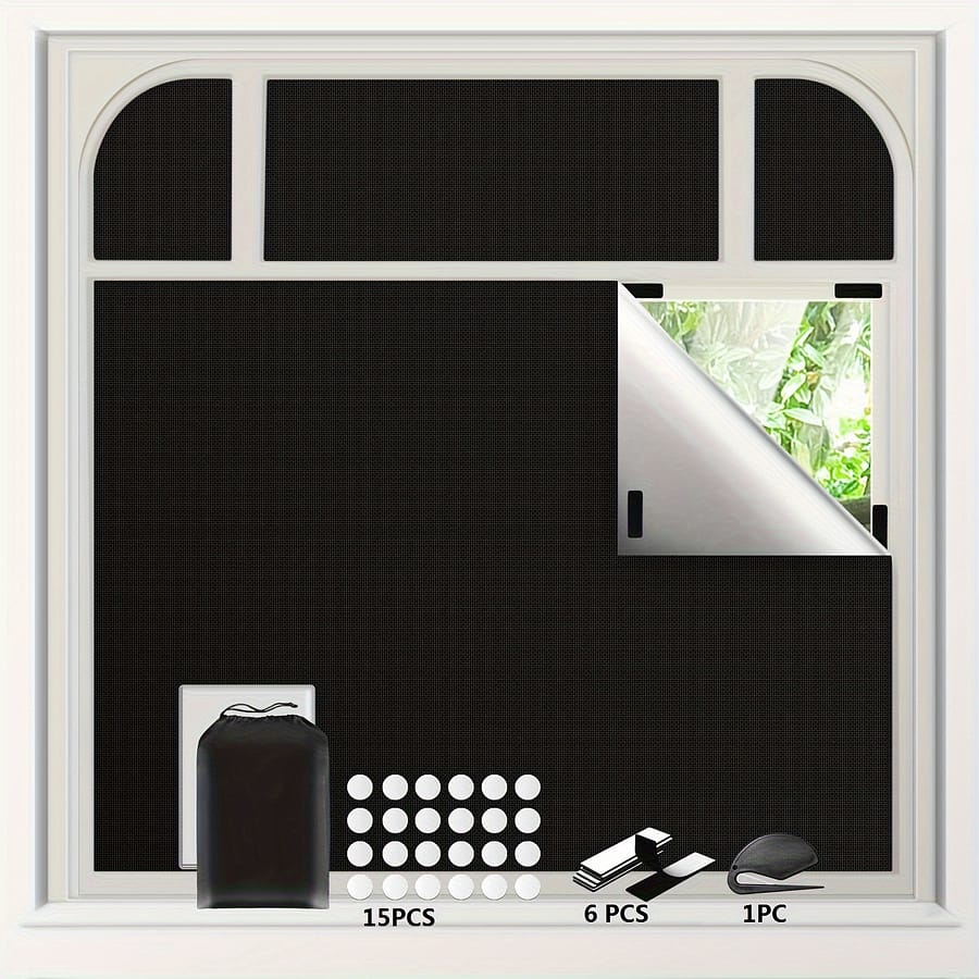 100% Blackout Curtains For Bedroom – Portable, No Drill Travel Blackout Blinds With Sun Protection, For Nursery & Dorm Rooms, Curtains For Windows Rv Screens, Rv Curtains Automotive Shop Online at Dubai Trades 2