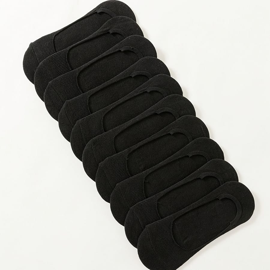 10/12 Pairs Solid Invisible Socks, Comfy & Breathable Low Cut Socks, Women’s Stockings & Hosiery Accessories Shop Online at Dubai Trades 2
