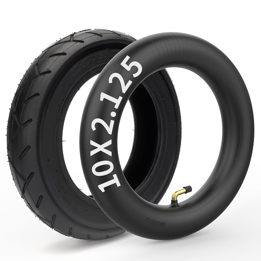 10×2.125 Tire And Inner Tube, For Electric Scooter Tire Replacement Wheels With 0° Valve Stem For 10 Inch Tires With 6inch Rims Accessories Shop Online at Dubai Trades 2
