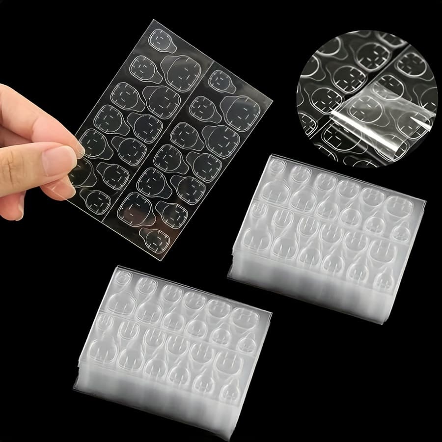 1200 Pcs Double-sided Gel Nail Adhesive – 50 Sheets – Waterproof Nail Adhesive For Nail Tips – Quick And Easy Application – Acrylic Nail Tools For Nail Art Acrylic Nail Tools Shop Online at Dubai Trades 2