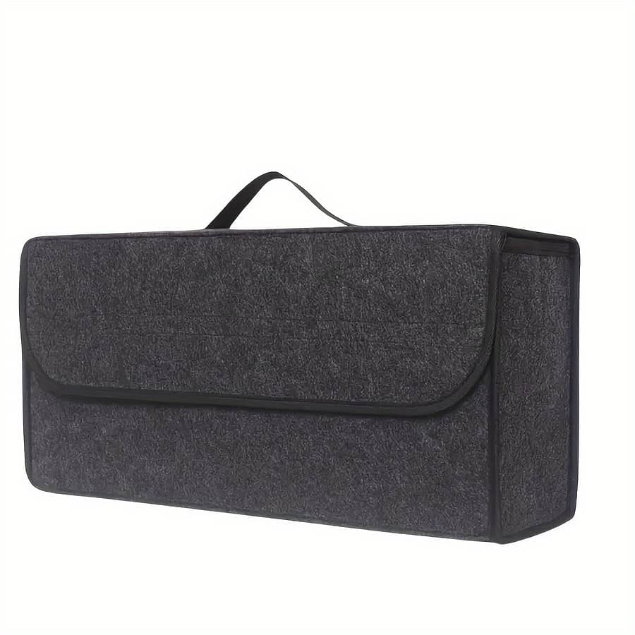 1pc Car Storage Box, Car Trunk Storage Bag, Car Storage Box, Felt Foldable Car Storage Bag Automotive Shop Online at Dubai Trades 2