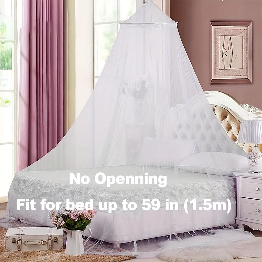 1pc Elegant Dome Mosquito Net – , Multifunctional All Bed Sizes, & Camping Protection Bed Canopies & Drapes Shop Online at Dubai Trades 2
