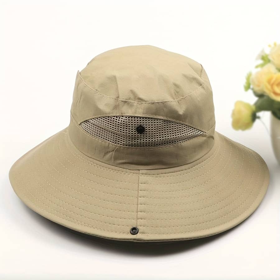 1pc Foldable Beach Vacation Sun Hat, Suitable For Travel Outdoor, Sporty Style Accessories Shop Online at Dubai Trades 2