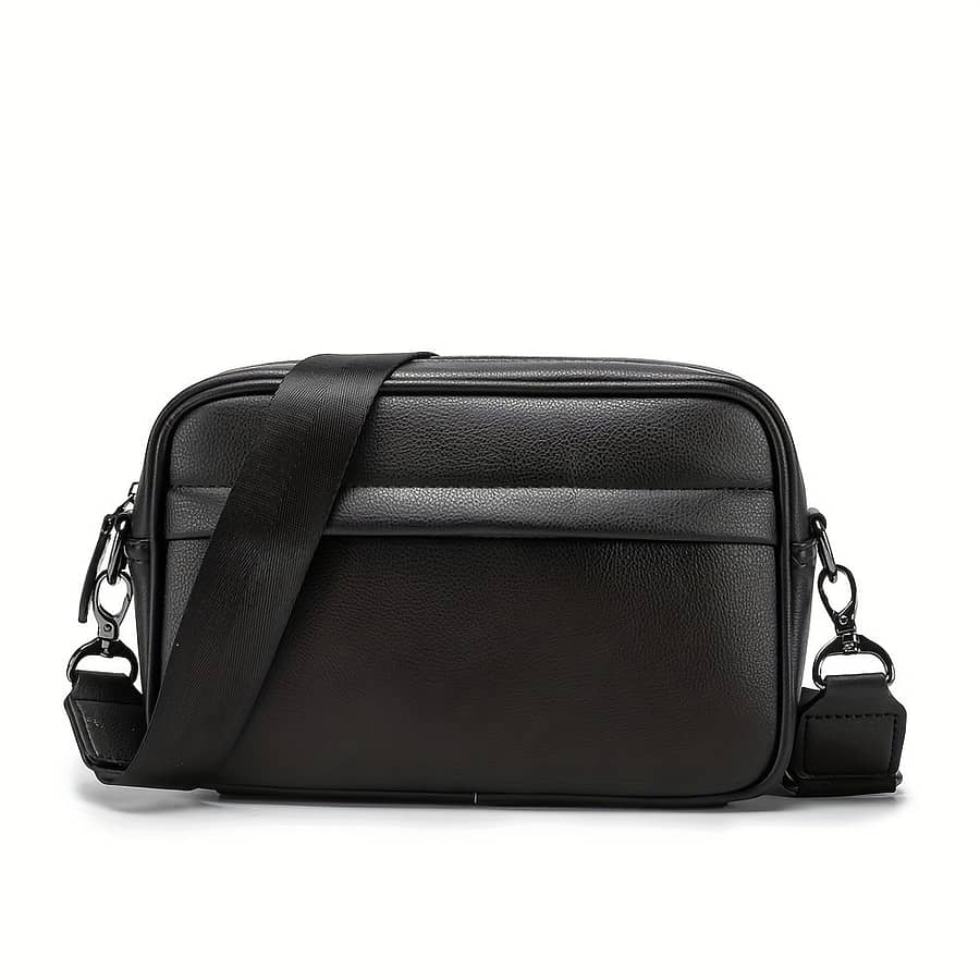1pc Men’s Crossbody Bag, Adjustable Strap, Casual Business Commuter Shoulder Bag, Messenger Bag For Daily Use, Small Crossbody Bag Clothing, Shoes & Jewelry Shop Online at Dubai Trades 2