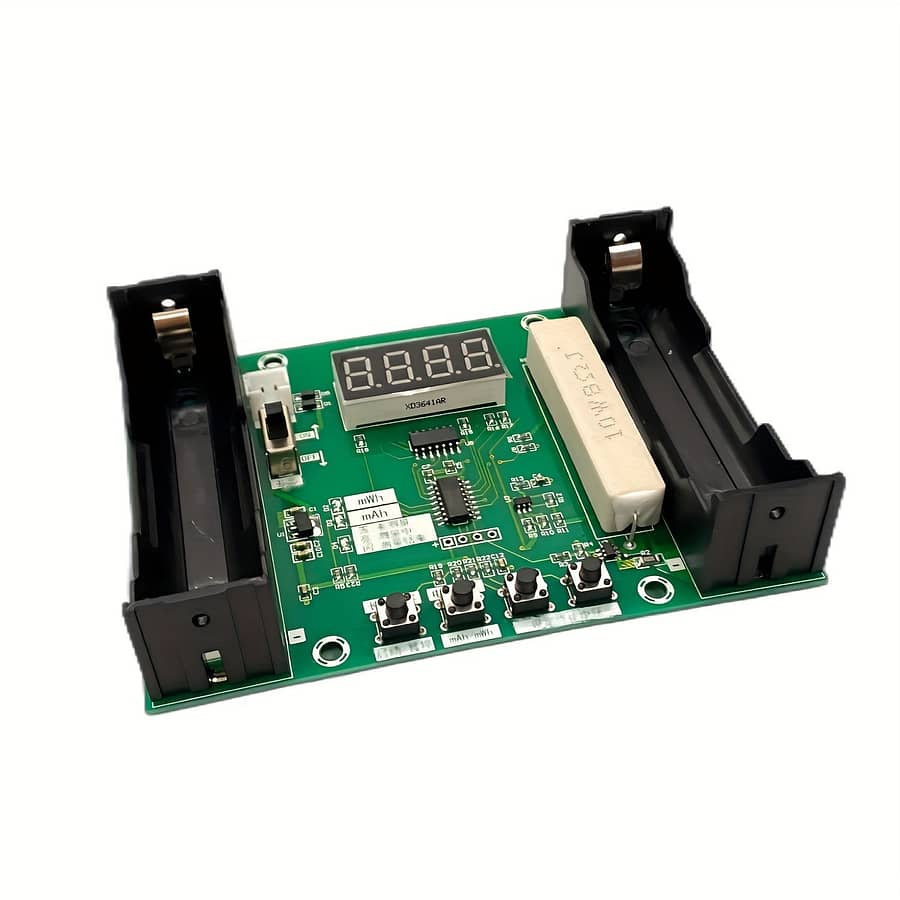 1pc Xh- 18650 Lithium Battery Capacity Tester Module, 0.1% Accuracy, Supply, Low Standby & , Composite Material, Uncharged – Essential For Rc Cars, Drones & Battery-powered Projects Amplifiers Shop Online at Dubai Trades 2