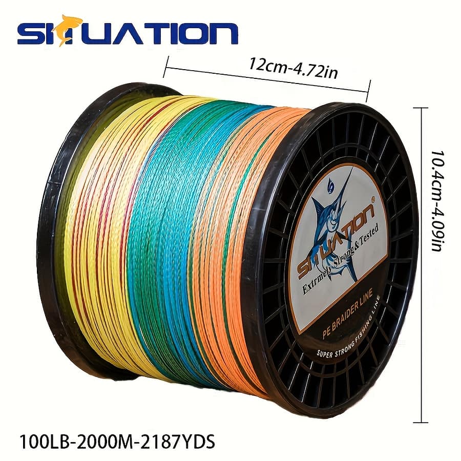 2000 Meters – 2187 Yards, Ultra- Line, Saltwater Fishing Line, 15-pound Tensile Strength Carbon Line, Sizes 12, 25, 40, 60, 80. Braided Line Shop Online at Dubai Trades 2