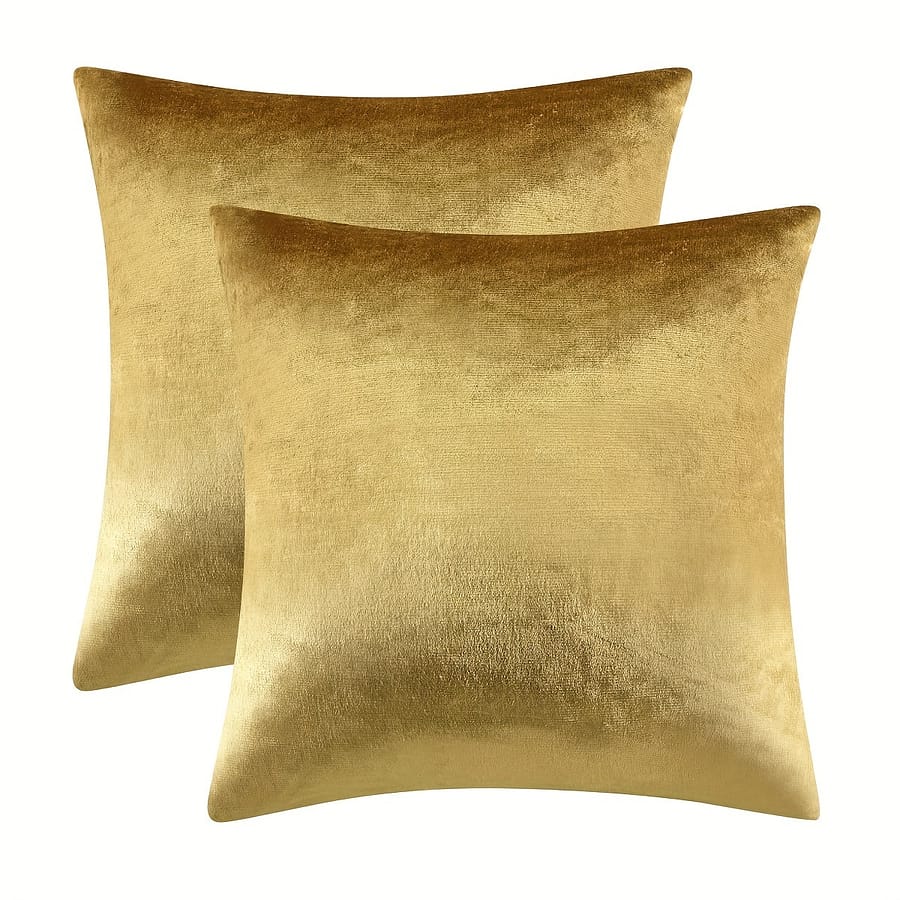 2pcs Decorative Throw Pillow Covers, 18×18 Soft Cushion Covers Pillow Covers For Couch Sofa Bed Decorative Pillows Shop Online at Dubai Trades 2