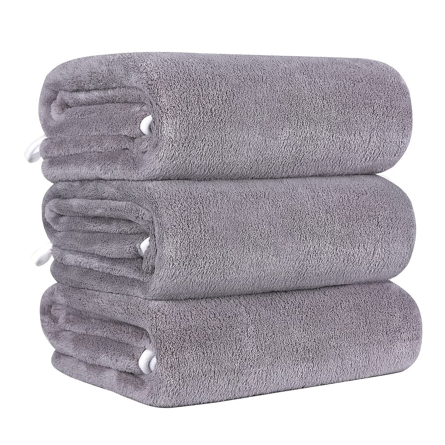 3 Pieces Quick Dry Microfiber Bath Towel For Spa, Yoga, Fitness Outdoor Travel, Bathroom, Super Absorbent Bath Towel, Multicolor Available Christmas Gift Camping & Hiking Shop Online at Dubai Trades 2