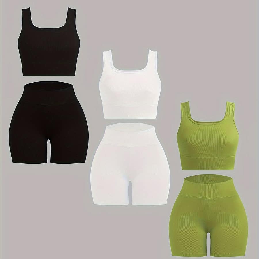 3-color Vest Shorts Set Clothing Shop Online at Dubai Trades 2