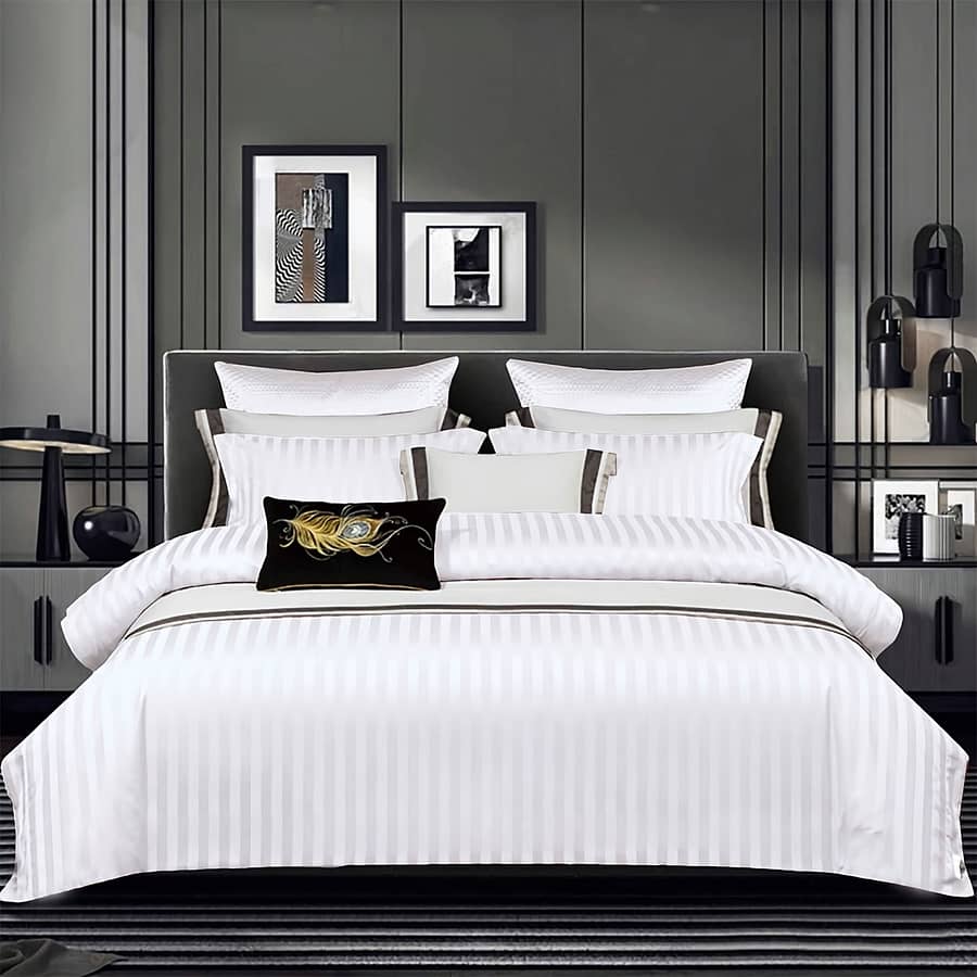 3pcs Luxury Duvet Cover Set (1*duvet Cover + 2*pillowcase, Without ), Print Bedding Set, Soft Comfortable Duvet Cover, For Bedroom, Bedding Shop Online at Dubai Trades 2