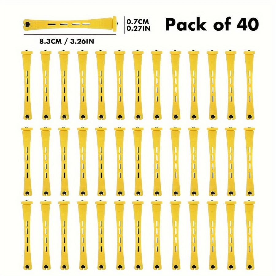 40pcs Premium Perm Rods Set For Natural Hair – Create With Rods & Hair Rollers – Professional Diy Hairdressing Tools For Salon-quality Styling Beauty & Personal Care Shop Online at Dubai Trades 2