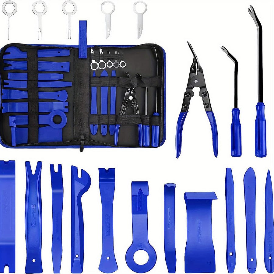 5pcs/19pcs Trim Removal Tool Set & Clip Plier Upholstery Remover Nylon Car Panel Removal Set With Portable Storage Bag Business, Industry & Science Shop Online at Dubai Trades 2