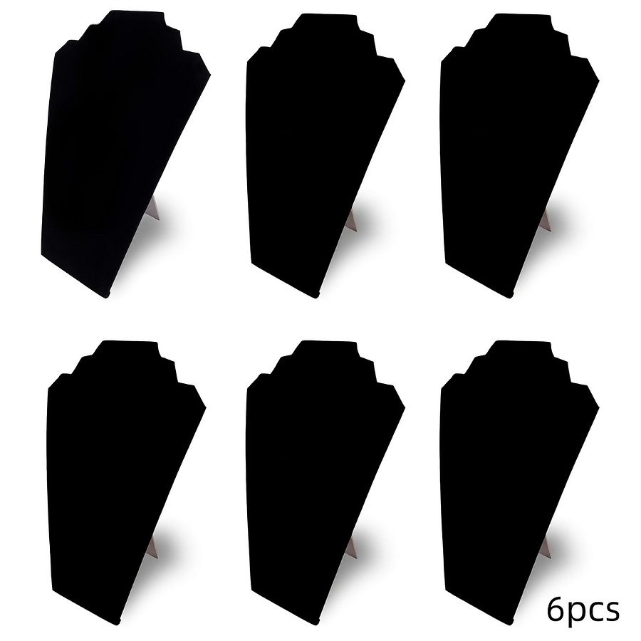 6pcs Velvet Jewelry Display Stand Earring Necklace Rack For Home Bedroom Home & Kitchen Shop Online at Dubai Trades 2