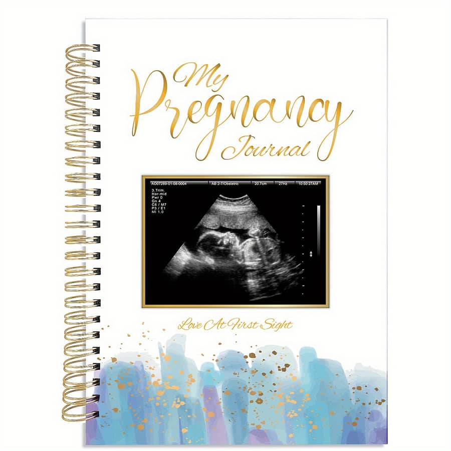 82pages Pregnancy Journal Memory Book,pregnancy Book For Gift,pregnancy Journals For ,pregnancy With Sonogram Photo, Mom Book Diary,through Third Milestone Calendars, Planners & Personal Organizers Shop Online at Dubai Trades 2