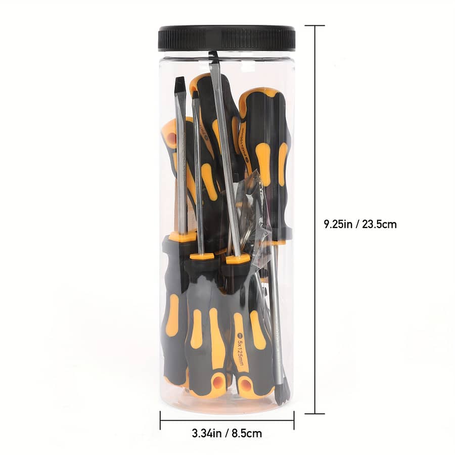 A 12pcs Set Of Magnetic Screwdrivers, Including 5 Phillips And 5 Flathead Screwdrivers With Professional Cushioned Handles, Plus Screwdrivers. Business, Industry & Science Shop Online at Dubai Trades 2