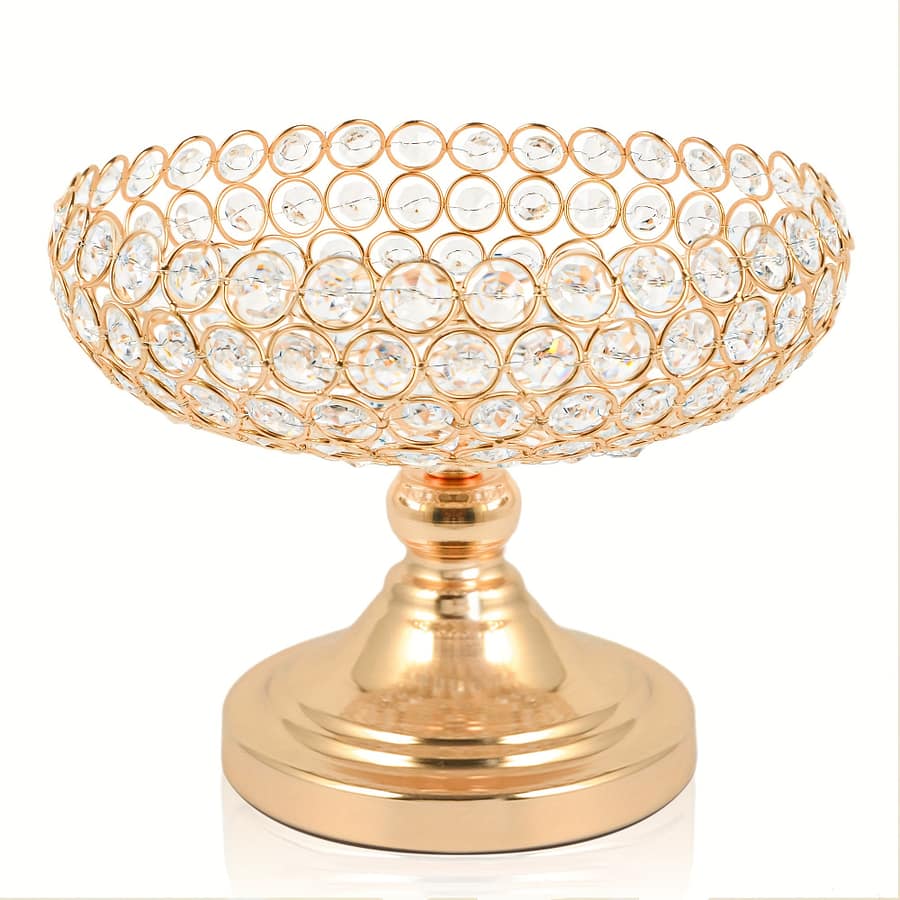 A Modern Luxurious Crystal Fruit Tray For Home Decoration, Party Or Pre-wedding Fruit Tray Dining & Entertaining Shop Online at Dubai Trades 2