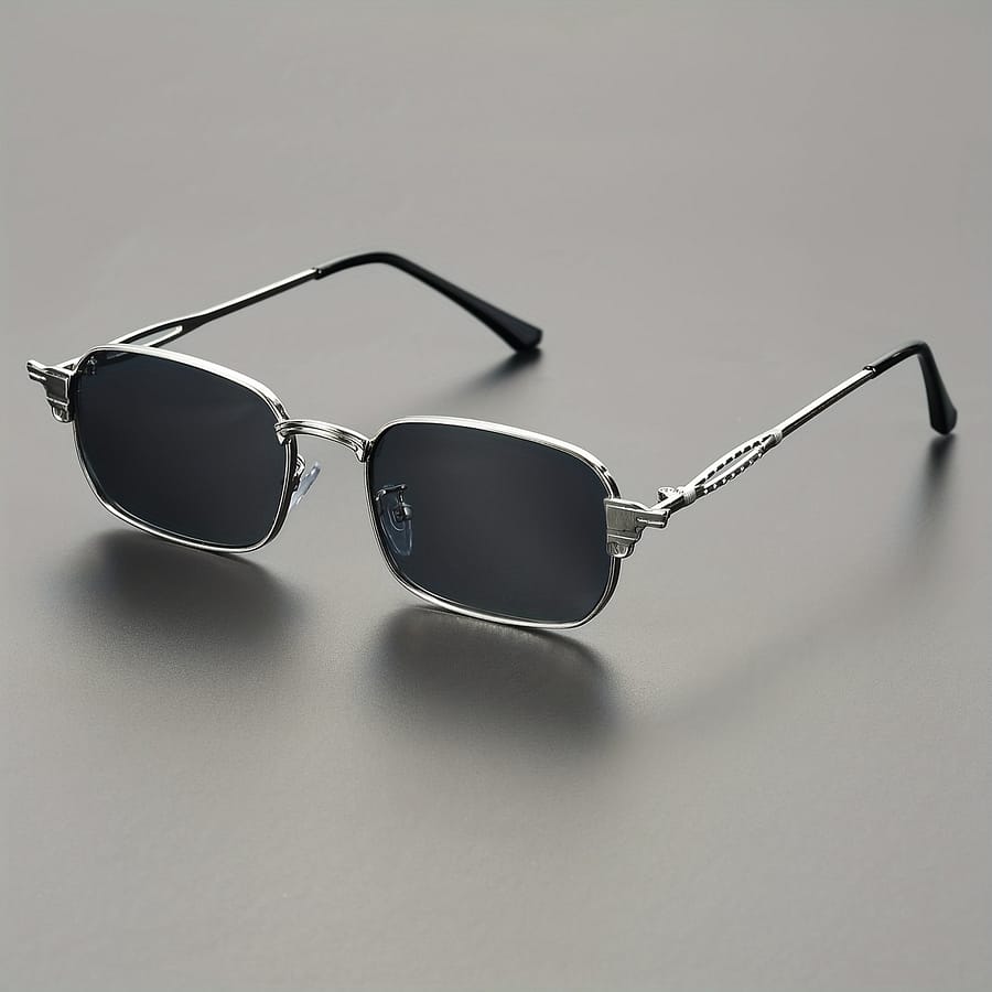 A Pair Of Men’ Retro Denim Style Fashion Glasses Accessories Shop Online at Dubai Trades 2