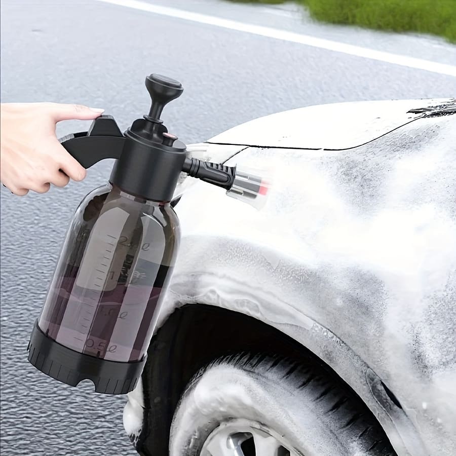 Car Wash Foam Sprinkler Household Handheld Car Washing Spray Gardening Air Pressure Sprayer Manual Pot 2l Automotive Shop Online at Dubai Trades 2