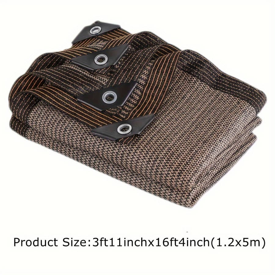 Coffee Color Privacy Fence Net Sunshade Net Every 50cm 6 Edges Garden Privacy & Protective Screens Shop Online at Dubai Trades 2