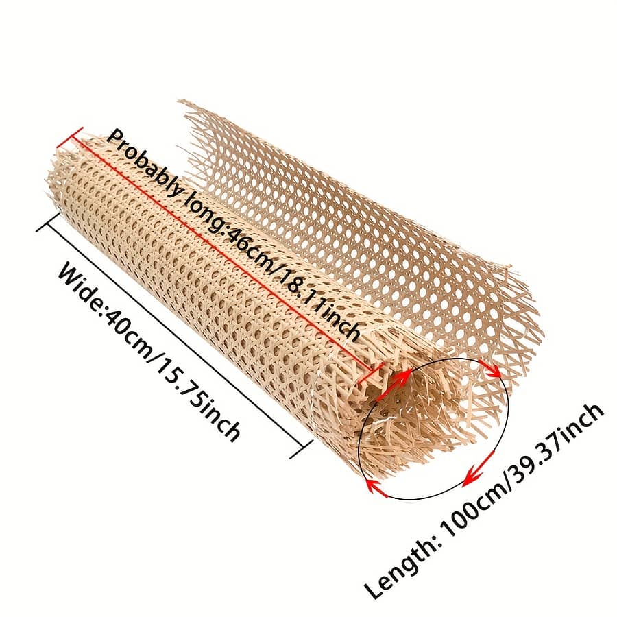 Diy Craft Supplies: Handmade Rattan Weaving Material For Chairs, Cabinets & Screen – Plastic Arts, Crafts & Sewing Shop Online at Dubai Trades 2