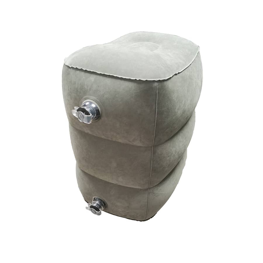 Ergonomic Inflatable Airplane Foot Rest Pillow – Adjustable Height, 3-layer , Portable For Travel & Home Use, Soft Non-woven Material With Storage Bag, Inflatable Travel Pillow Bed Pillows & Positioners Shop Online at Dubai Trades 2