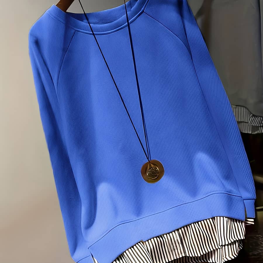 Fashionable Striped Sweatshirt Clothing Shop Online at Dubai Trades 2