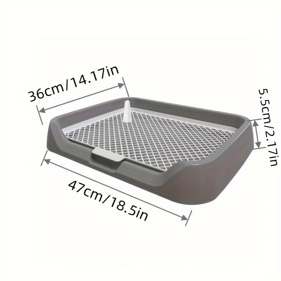 Flat Dog Toilet For Small And Medium-sized Breeds – Leak-proof Pc Material Pee Tray – Easy-to- Dogs Shop Online at Dubai Trades 2