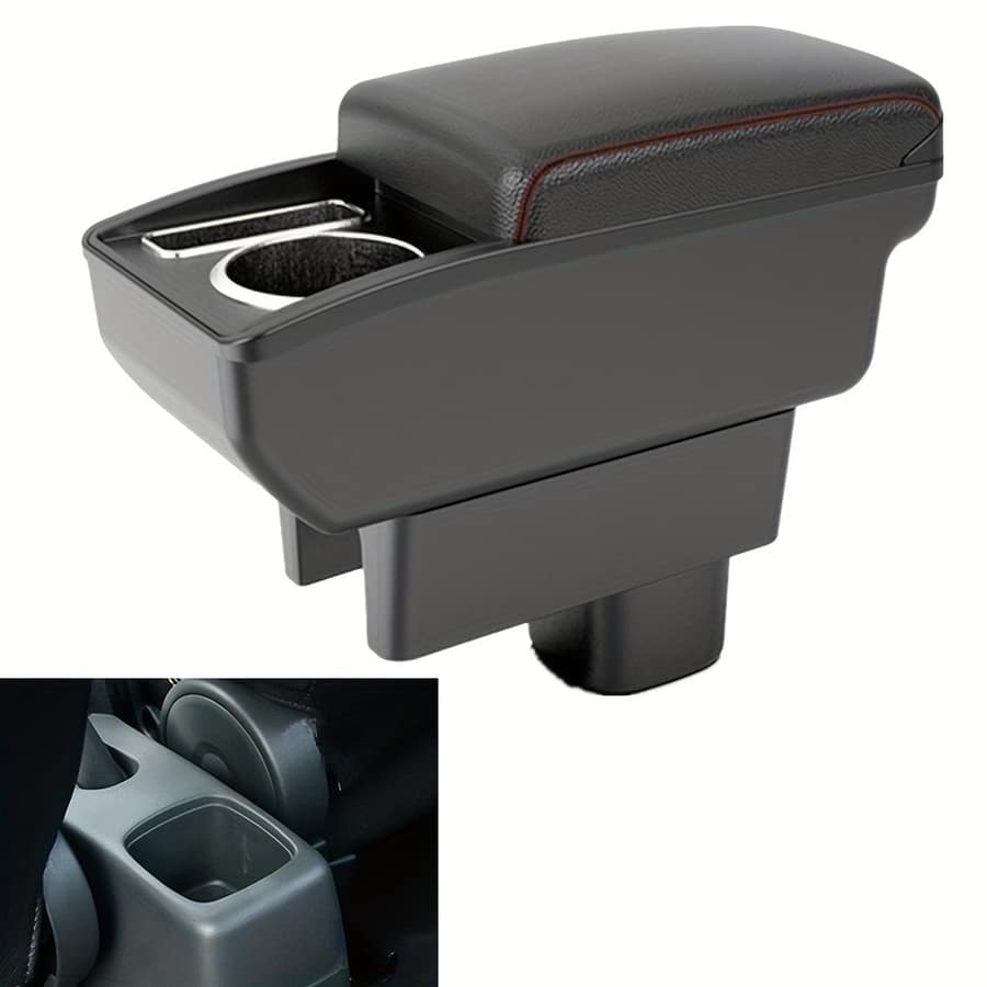 For 2005-2024 Console Armrest Box With Sliding Panel, – Storage, Front Cup & Phone Slot, Non-destructive Installation, Abs Material – Upgraded No-drill Design Automotive Shop Online at Dubai Trades 2