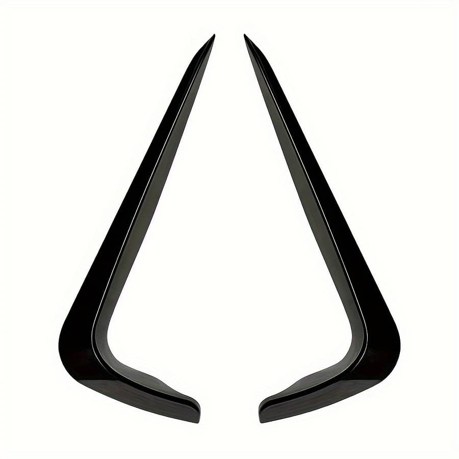 Front Bumper Grille Inserts For E90/e91 Lci M Sport 2009-2012, Replacement Plastic Grille Trim, Polished – Pair Automotive Shop Online at Dubai Trades 2