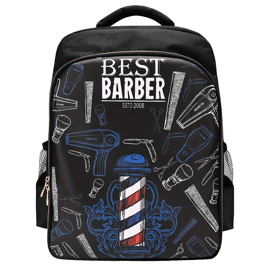 Hairdressing Backpack For Stylists, Convenient For Travel, Large Capacity Storage Bag For Hair Dryers And Clippers (customization Available) Beauty & Personal Care Shop Online at Dubai Trades 2