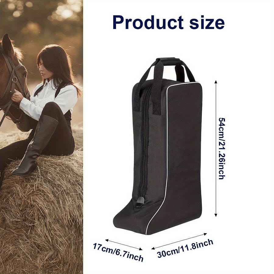 High-density Oxford Cloth Rider Special Long Equestrian Boots Matching Travel Horse Boot Carrying Bag Equestrian Sports Shop Online at Dubai Trades 2