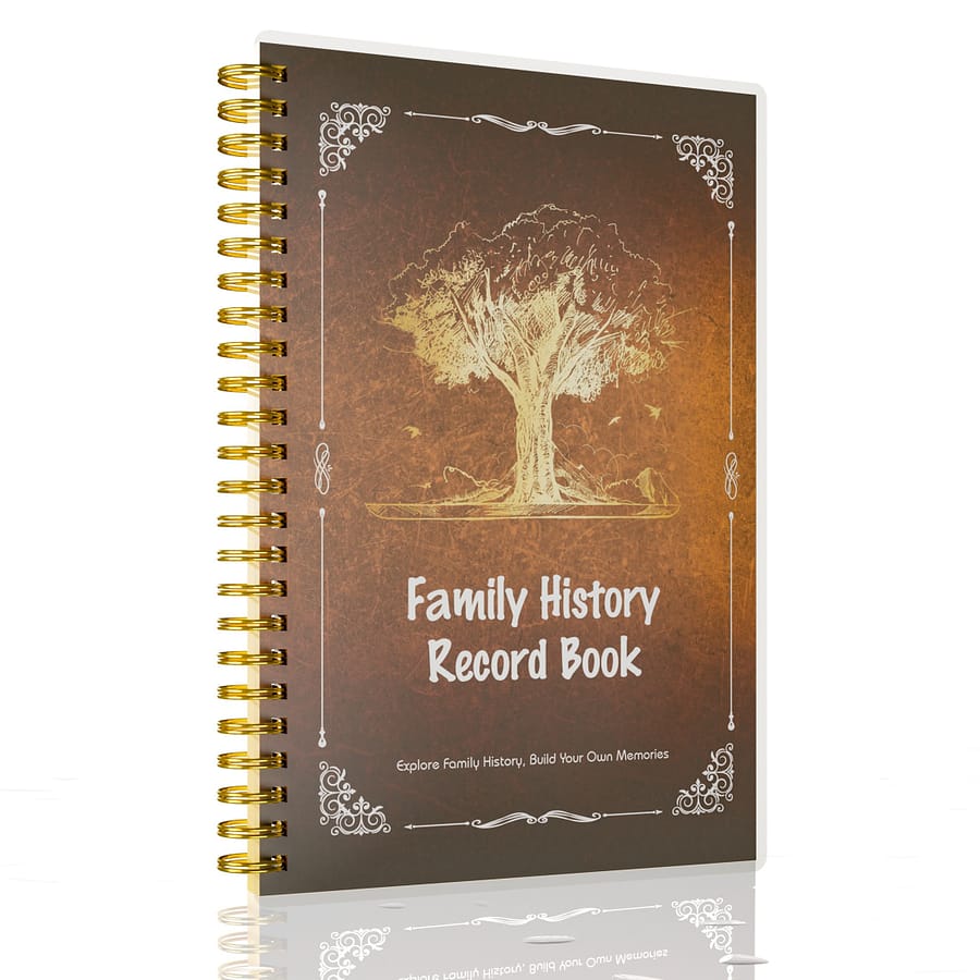 History Record Book – A Guide To Your Own Genealogy, Tracing Family , Traditions, And Heirlooms, Building Family Tree, Perfect Gift For Parents, 100gsm Paper Calendars, Planners & Personal Organizers Shop Online at Dubai Trades 2