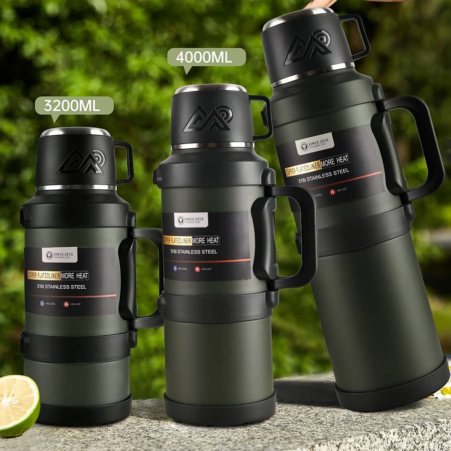 Large Capacity 304 Stainless Steel Insulated Water Bottle For Outdoor Activities – Hiking, Camping, And Traveling Camping & Hiking Shop Online at Dubai Trades 2