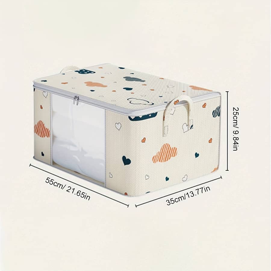 Large Capacity Quilt And Supplies Storage Bag – Polyester, Multi-functional Organizer With Viewing Window, Zipper Closure For Home Moving And Packing Baby Products Shop Online at Dubai Trades 2