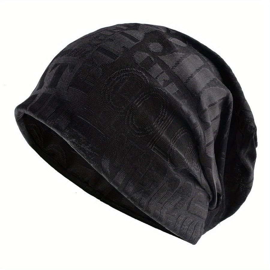 Lightweight Summer Beanie Hat – Breathable Polyester, Gray With Intricate Patterns, Ideal For New Year’s & Casual Wear, Hand Or Only, Hat Beanie Beanies Shop Online at Dubai Trades 2