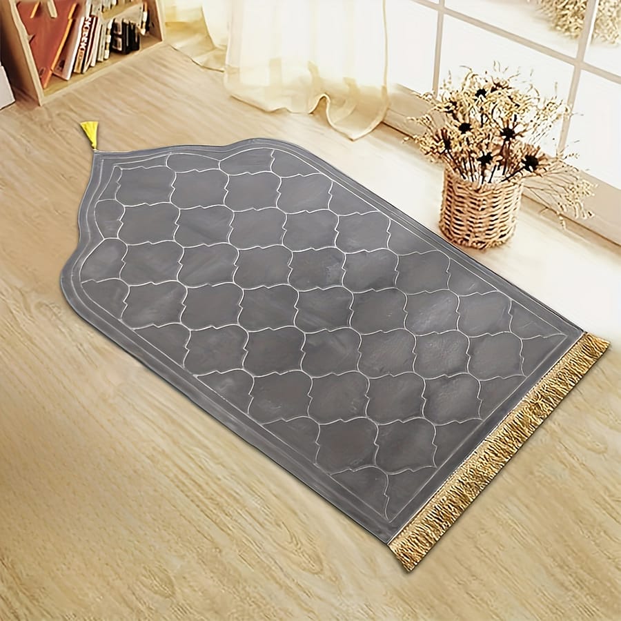 Luxurious Thick Mat With Tassels – Counter-slip, Soft & Mat For Home Use Comfort Mats Shop Online at Dubai Trades 2